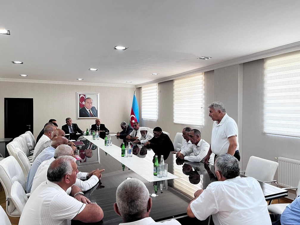 Qaradağ Ağsaqqalar Şurasının növbəti yığıncağı keçirilib - FOTOLAR